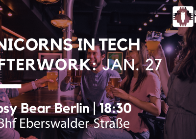 Unicorns in Tech AFTERWORK – January 2022