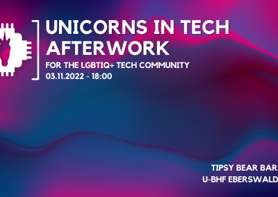 Unicorns in Tech Afterwork – November edition